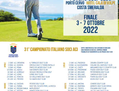 ACI Golf 2022 al Golf Club di Udine