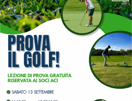 Lezione gratuita di Golf per i Soci ACI